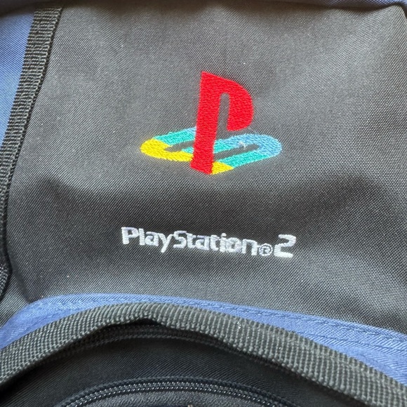 VTG Rare Y2K PlayStation 2 PS2 Game Promo Backpack Rzone - Picture 4 of 7